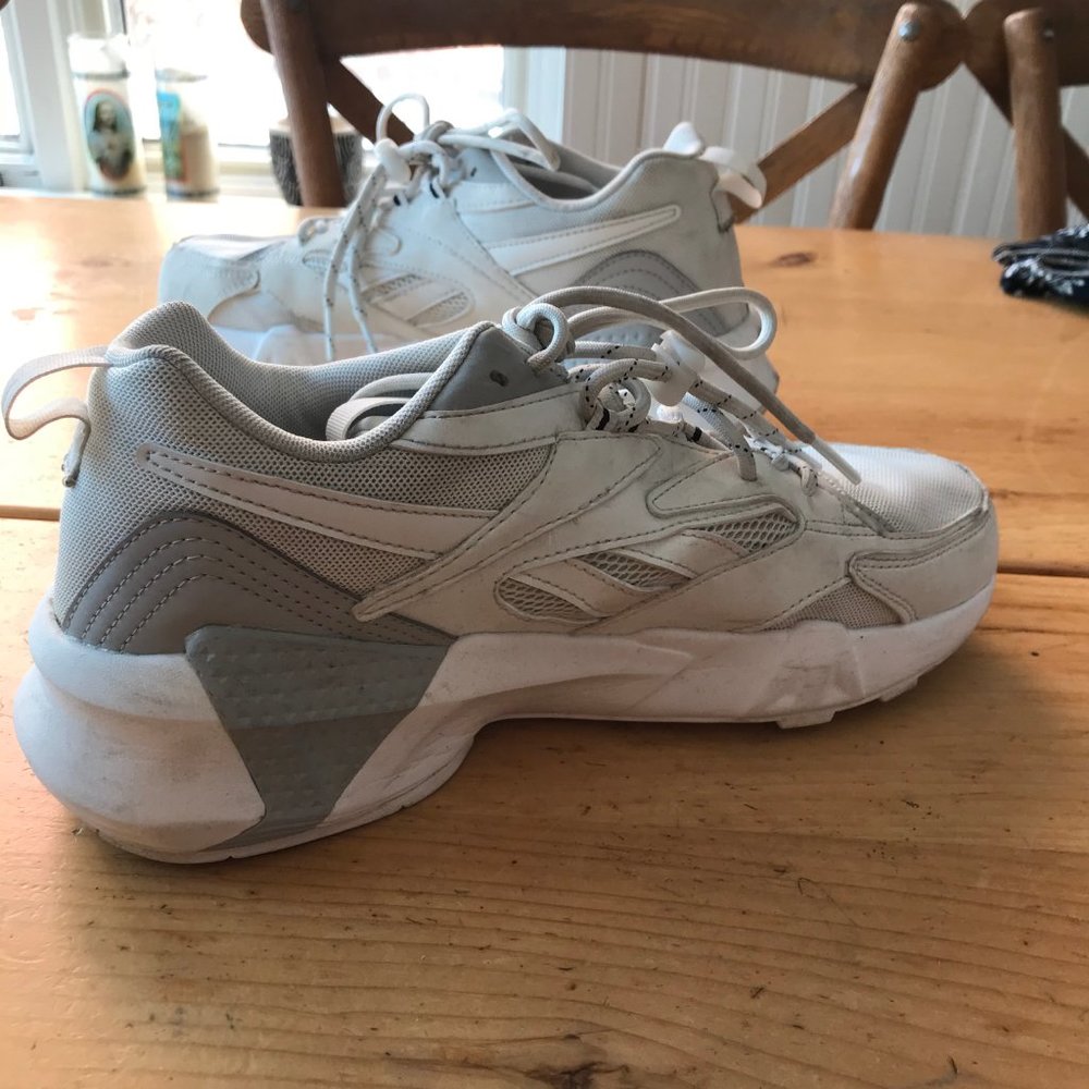 White Reebok Sneakers - Picture 3 of 4